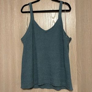Ava & Viv sweater tank NWOT